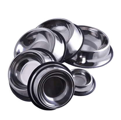 Hundenapf CLASSY Edelstahl-Hundenapf mit Anti-Rutsch-Boden