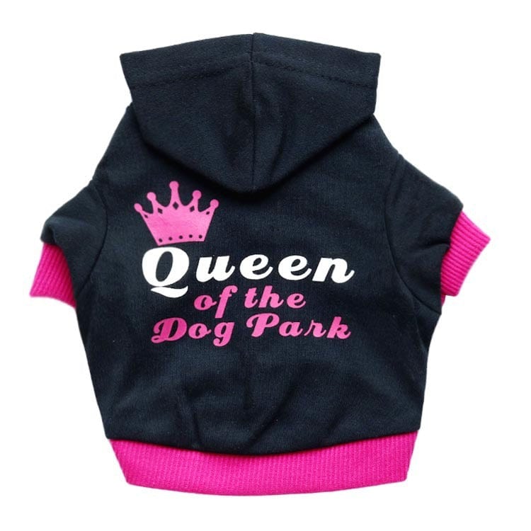 Hundepullover QUINN Stylischer &amp; bequemer Hunde-Hoodie Queen / XS