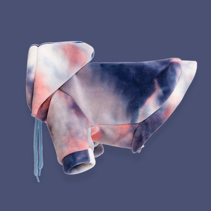 Hundepullover TEDDY Warmer Hundepullover mit Kapuze Cotton Candy / XS