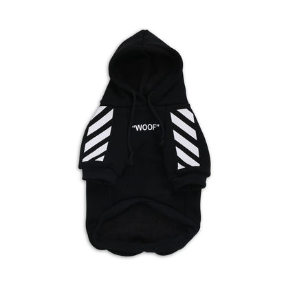 Hundepullover WOOF Warmer &amp; Atmungsaktiver Hundepullover Black / S