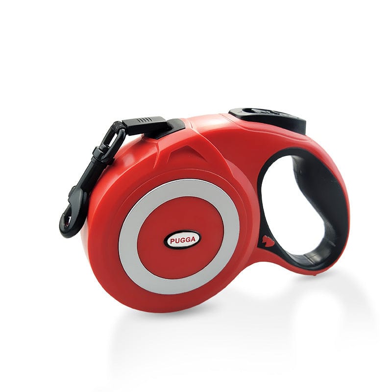 Hunderollleine DEXTER Automatische Rollleine für Hunde Red / 5 m