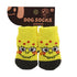 Hundesocken MURU Rutschfeste Hundesocken – 4er-Pack Yellow Sponge / S