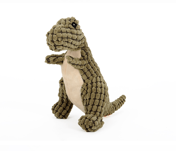 Hundespielzeug DINO Riesiger Kauspiel-Dinosaurier für Hunde Green / 25cm
