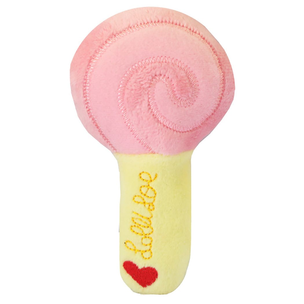 Hundespielzeug FOODIE Plush Spielzeug  für kleine Hunde Lollipop
