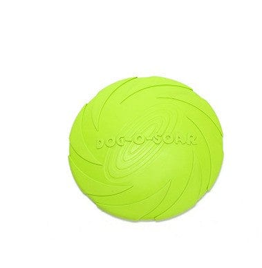 Hundespielzeug GOTCHA NaturGummi Frisbee Green / Ø 18 cm