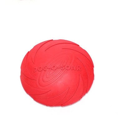 Hundespielzeug GOTCHA NaturGummi Frisbee Red / Ø 18 cm
