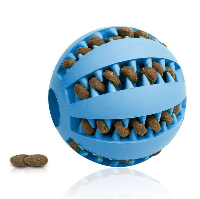 Hundespielzeug SHARK Reinigungsball Interaktives Hundespielzeug Blue / ⌀ 5 cm