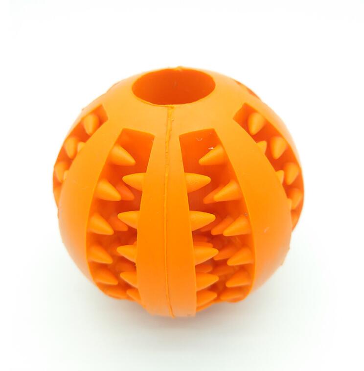 Hundespielzeug SHARK Reinigungsball Interaktives Hundespielzeug Orange / ⌀ 5 cm