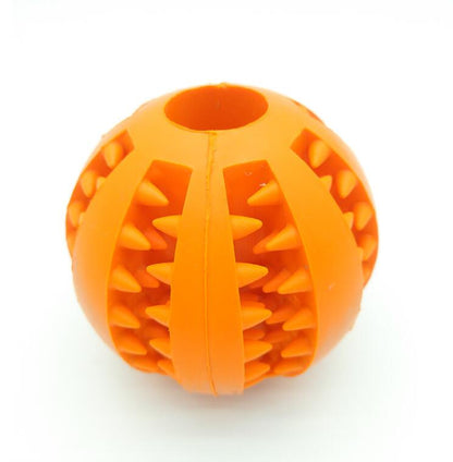 Hundespielzeug SHARK Reinigungsball Interaktives Hundespielzeug Orange / ⌀ 5 cm