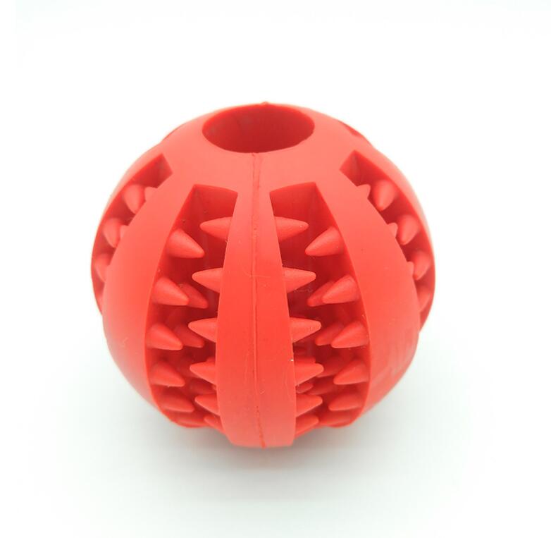 Hundespielzeug SHARK Reinigungsball Interaktives Hundespielzeug Red / ⌀ 5 cm