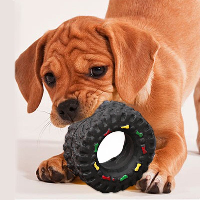 Hundespielzeug VROOM Reifen-Soundspielzeug