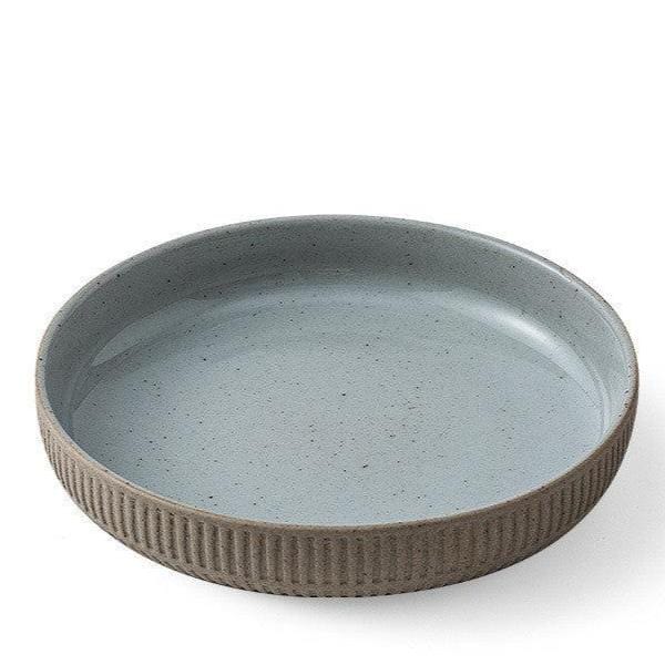 Katzen Futterschale STONE Elegante Keramik-Futterschale für Katzen – Flach und komfortabel Grey Chateau / ⌀ 15.5 cm