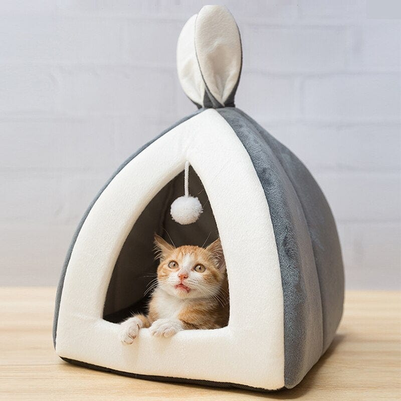 Katzenbett CONY Gemütliches Katzen- und Hundebett Grey / S