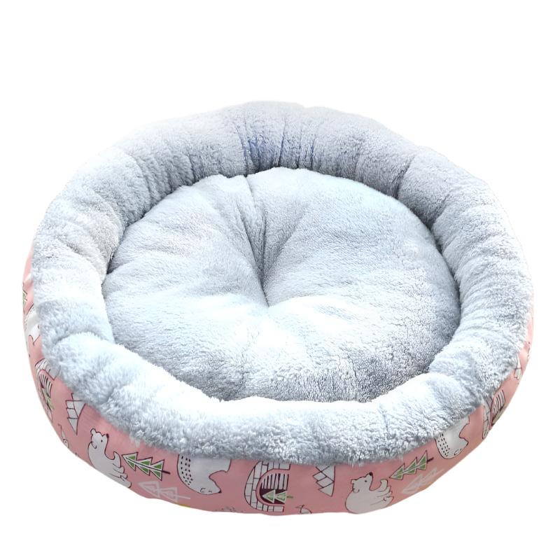Katzenbett ELLE Stylisches Katzenbett mit erhöhtem Rand Teddy / S