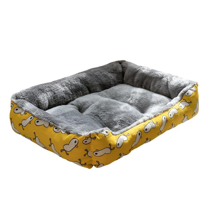 Katzenbett MISHKA Kuscheliges Hunde- und Katzenbett für alle Jahreszeiten Little Duck / 50x40 cm