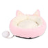 Katzenbett NIANIA Kuscheliges Katzenhöhlenbett Pink / S