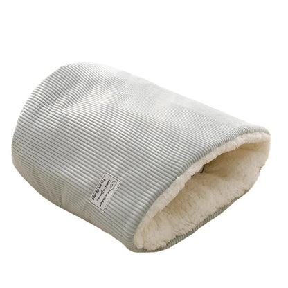 Katzenbett SOCK Extra Weiches Winter Katzenbett XS / Light Green