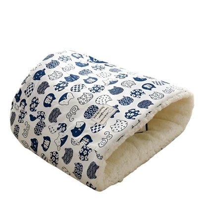 Katzenbett SOCK Extra Weiches Winter Katzenbett XS / White Kittens