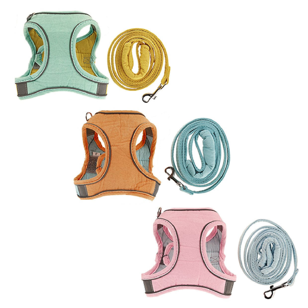 Katzengeschirr HAZEL Katzengeschirr mit Leine SET  – Verstellbar, Sicher &amp; Bequem