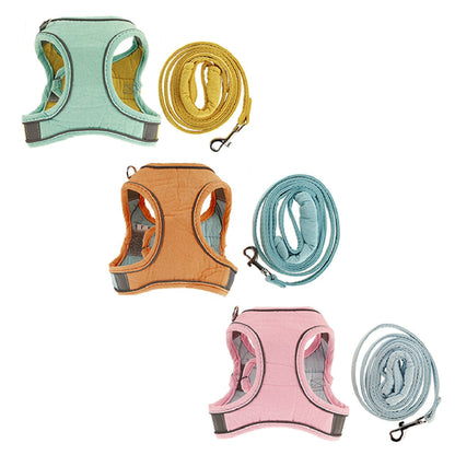 Katzengeschirr HAZEL Katzengeschirr mit Leine SET  – Verstellbar, Sicher &amp; Bequem