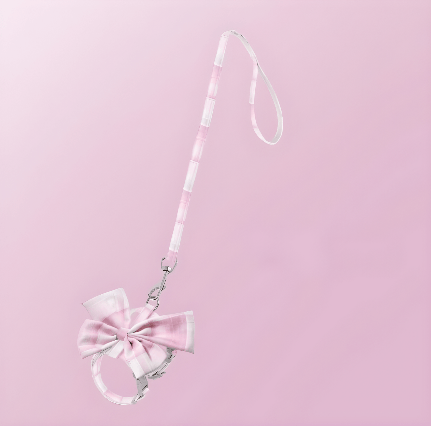 Katzengeschirr PABLO Elegantes Katzengeschirr SET mit Leine 1,25m Light Pink / S