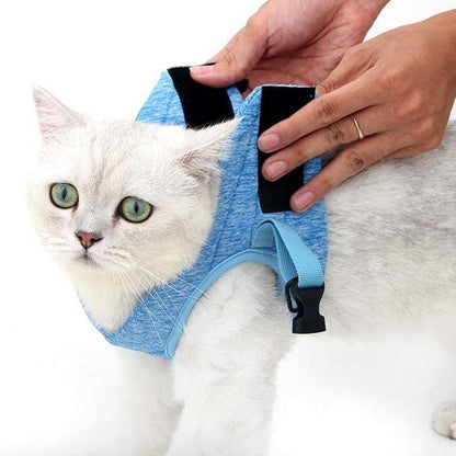Katzengeschirr WALKIE Leichtes Katzen-Outdoor-Geschirr mit Leine – Verstellbar &amp; Atmungsaktiv