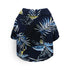 Katzenhemd HONOLULU Hawaiian Style Sommerliches Tierhemd Palms / XS