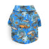 Katzenhemd HONOLULU Hawaiian Style Sommerliches Tierhemd Surfer / XS