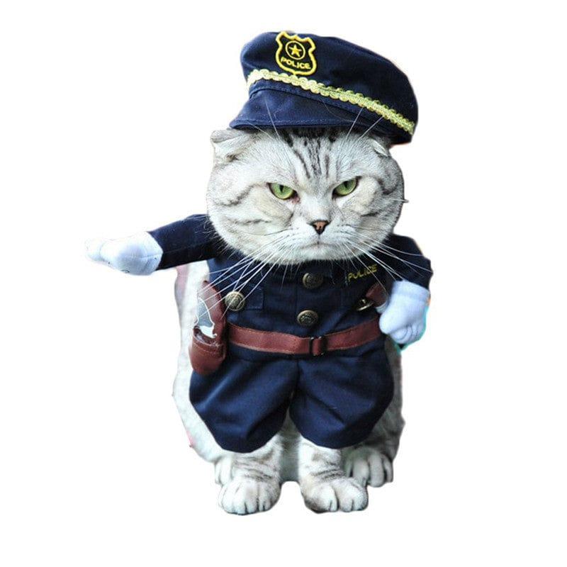 Katzenkleid CARNIVAL Coole Kostüme für Katzen und Hunde Policemen / S