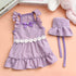 Katzenkleid MRS. SUN Katzen-Sommermode Charming Purple / XS