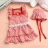 Katzenkleid MRS. SUN Katzen-Sommermode Hot Red / XS