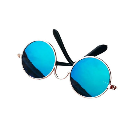 Katzenmode SUNNY Lustige Sonnenbrille - Spaßige Requisiten für Fotoshooting Blue