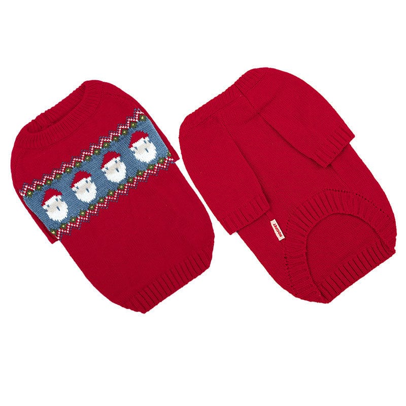 Katzenpullover CAROL Kuscheliger Weihnachts-Pullover für kleine Haustiere XS