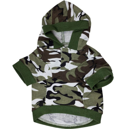 Katzenpullover FREEZE! SECURITY Kuscheliger Tier-Hoodie Green / XS