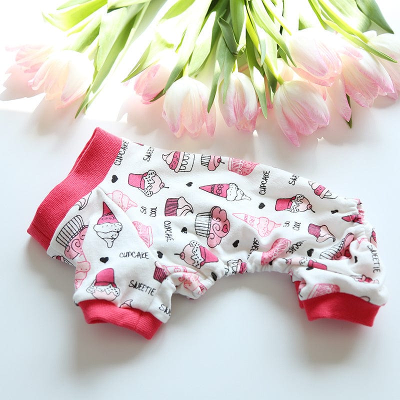 Katzenpyjama NAPPY Süße Kuschel-Pyjama für Haustiere Ice Cream / XS