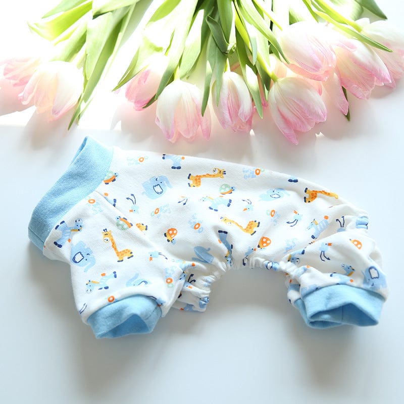 Katzenpyjama NAPPY Süße Kuschel-Pyjama für Haustiere Zoo / XS