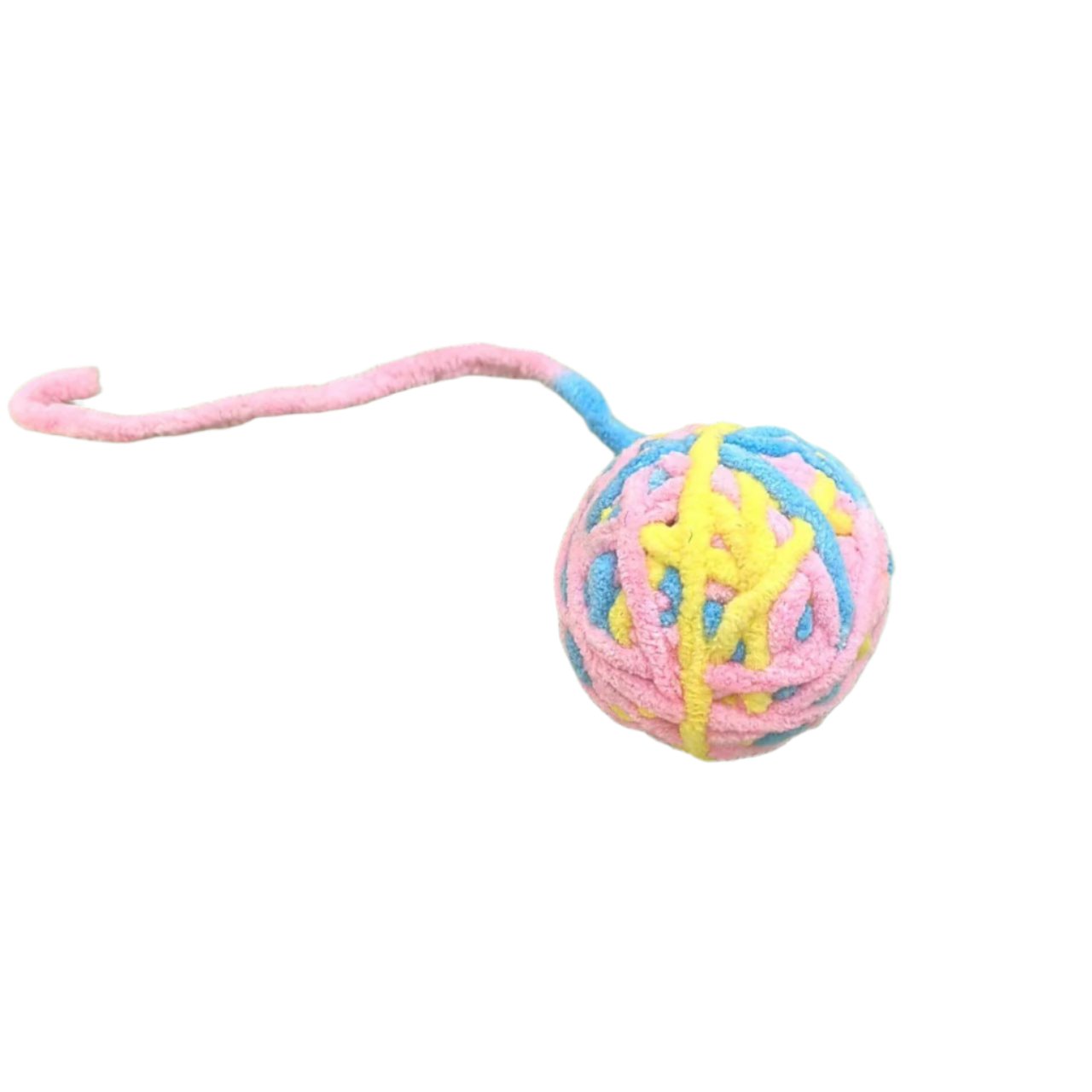 Katzenspielzeug BENI Katzen Spielzeug Wollball mit Glöckchen ⌀ 6 cm