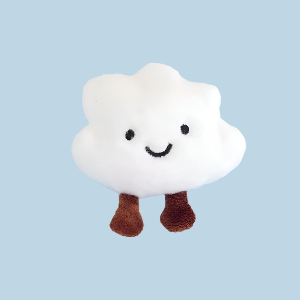 Katzenspielzeug PLUSH Kuscheliges Katzenspielzeug mit Katzenminze Clouds