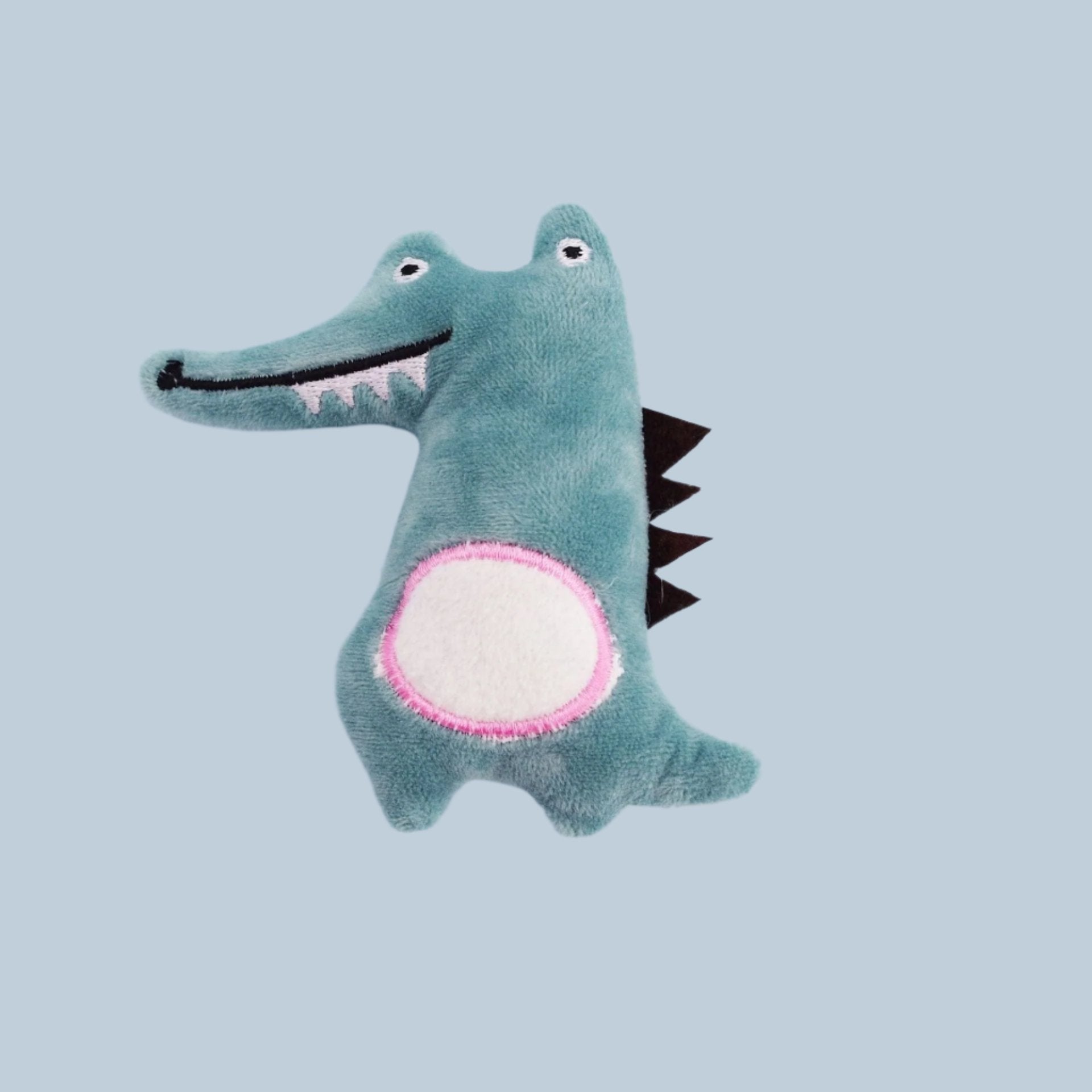 Katzenspielzeug PLUSH Kuscheliges Katzenspielzeug mit Katzenminze Crocodile