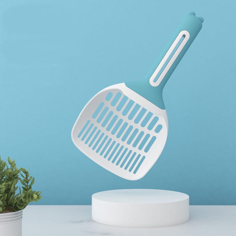 Katzentoilette Schaufel DIG Katzenstreu Scoop – Sauberkeit leicht gemacht Blue