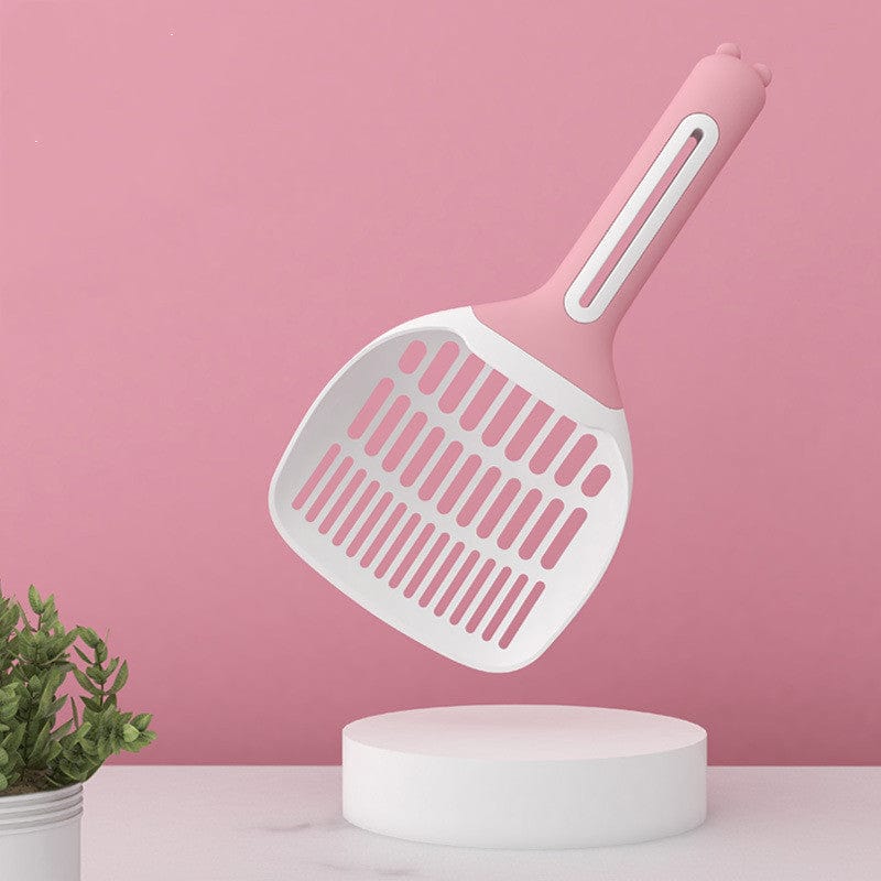 Katzentoilette Schaufel DIG Katzenstreu Scoop – Sauberkeit leicht gemacht Pink