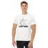 Kleidung CAT DAD T-Shirt für echte Katzenfreunde White / S