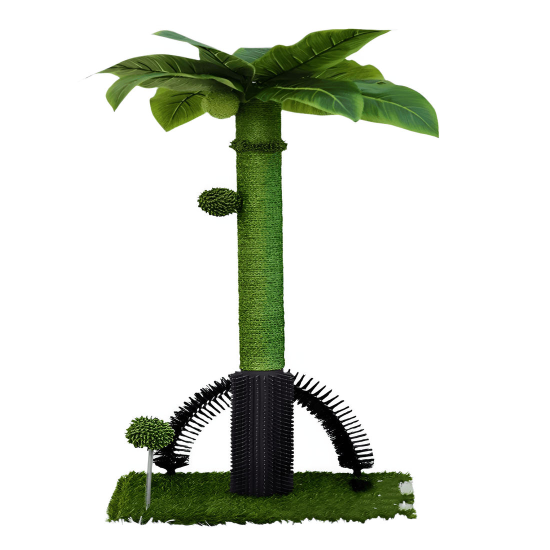 Kratzbaum JAMAICA Stabiler Sisal-Kratzbaum mit Dschungel-Vibe