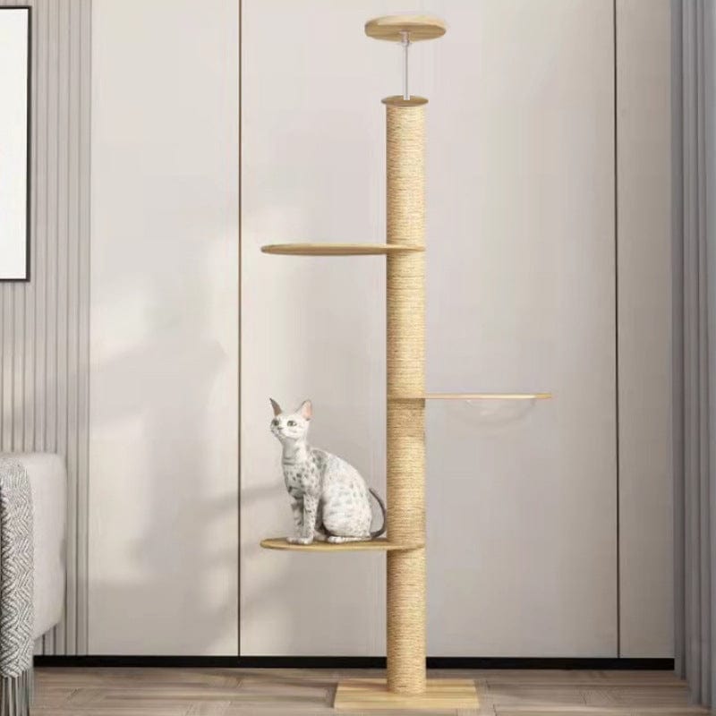 Kratzbaum TIGER Massivholz-Katzenmöbel - Individuell Kombinierbar Hi 2