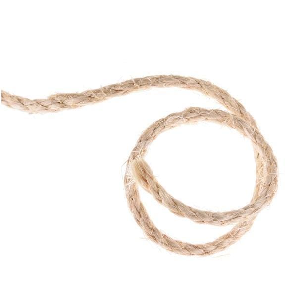 Kratzseil DIY Natürliche Sisal-Kratzseil – Perfekt für DIY-Kratzmöbel und Reparaturen
