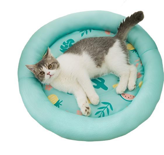 Kuschelbett SUMMER Kühlendes Sommer-Tierbett – Atmungsaktiv und Weich