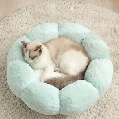Kuschelbett SUNFLOWER Gemütliches Plüsch-Kuschelbett
