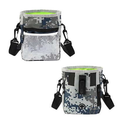 Leckerlitasche CATCHY Leckerlitasche für Hunde – Perfekt für Training &amp; Spaziergänge Camouflage