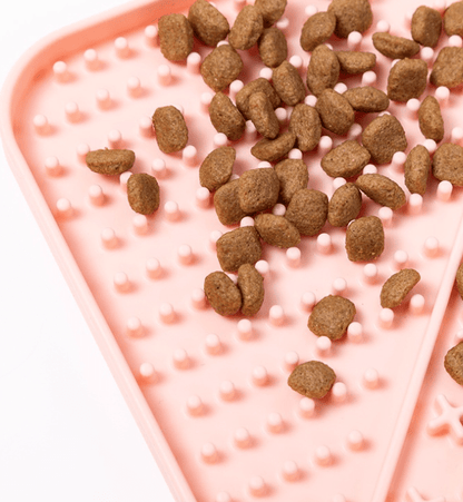 Leckmatte TODDY Rutschfeste Pet Licking Mat mit Saugfuß