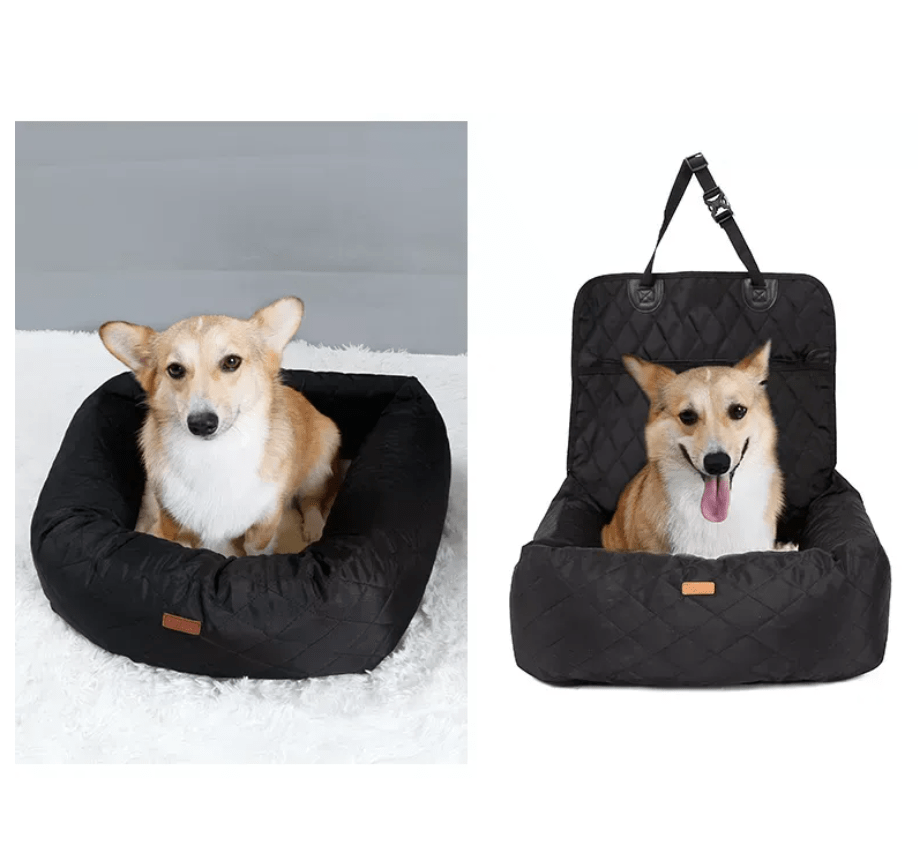 Reise Haustierbett FELIX Vielseitiges Hundebett fürs Auto &amp; Zuhause